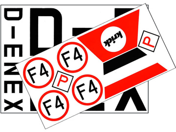 Krick Klemm L 25d 1:7: Naklejki / KR-10172