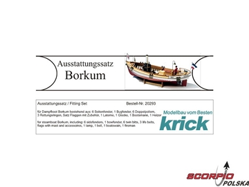 Krick Borkum zestaw akcesoriów Krick Borkum zestaw akcesoriów / KR-20293