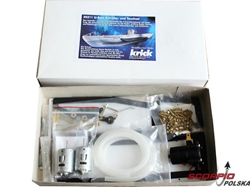 Krick Łódź podwodna U-Boot Typ VII - zestaw nurko / KR-20311