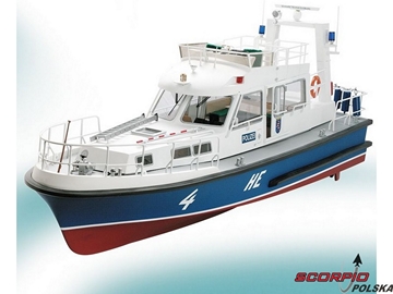Krick Łódź Policyjna HE 4 kit / KR-20330