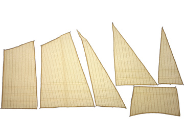MAMOLI Marseille 1764 1:64 - komplet żagli / KR-21725S