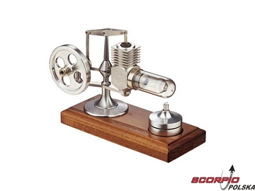 Krick Silnik Stirling aluminiowy zmontowany Krick Silnik Stirling aluminiowy zmontowany / KR-22102