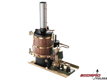 Krick Maszyna parowa Alex z pionowym kotłem Krick Maszyna parowa Alex z pionowym kotłem / KR-22300