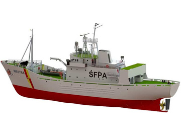 Türkmodel FPV Westra łódź patrolowa 1:50 kit / KR-24553
