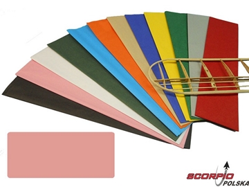 Krick papier poszyciowy różowy 18g/m2 51x76cm (2) / KR-40368