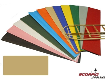 Krick papier poszyciowy jasno brązowy 18g/m2 51x76cm (2) / KR-40370