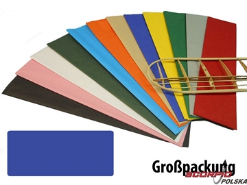 Krick papier poszyciowy niebieski 18g/m2 51x76cm (50) / KR-40384