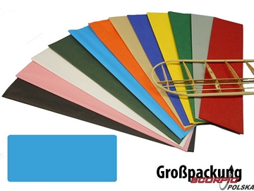 Krick papier poszyciowy turkusowy 18g/m2 51x760 mm (50) / KR-40385