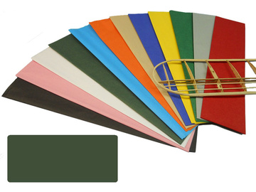 Krick papier poszyciowy ciemno zielony 18g/m2 51x76cm (50) / KR-40387