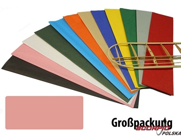 Krick papier poszyciowy różowy 18g/m2 51x76cm (50) / KR-40388