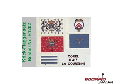 Krick Zestaw flag La Couronne / KR-61202