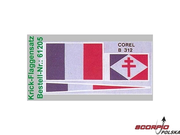 Krick Zestaw flag La Toulonnaise / KR-61205