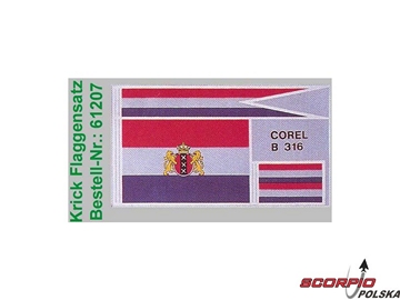 Krick Zestaw flag Dolphyn / KR-61207