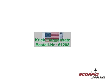 Krick Zestaw flag Flying Fish / KR-61208