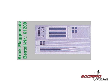 Krick Zestaw flag Mistique / KR-61209