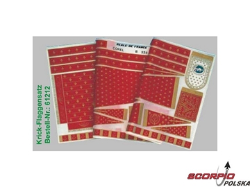 Krick Zestaw flag Reale de France / KR-61212