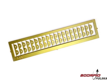 Krick Płytki łączące wytrawiany mosiądz 8mm (20) / KR-61536