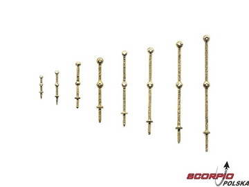 Krick Słupki balustrady 20mm 2x otwór (10) / KR-63045