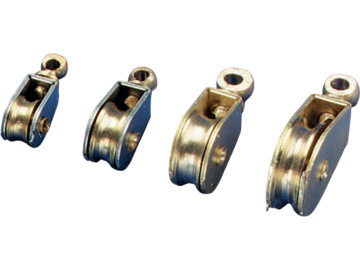 Krick Bloczek kompletny mosiądz 15mm (2) / KR-63085