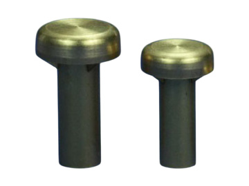 Krick Wentylator kołowy płaski mosiądz 10mm (2) / KR-63262