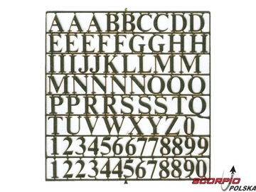 Krick Zestaw liter mosiądz 6mm / KR-63410