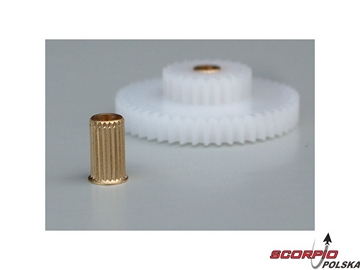 Krick Łącznik reduktora mosiądz wewn. śr. 2mm (2) / KR-64002