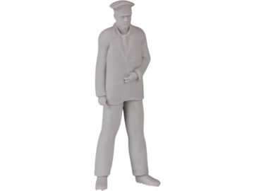 Krick Figurka stojący kapitan 1:25 niemalowana / KR-64170