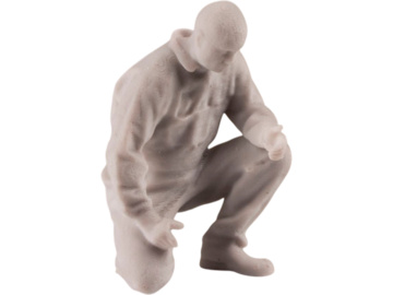 Krick Figurka pracownik klęczący 1:32 niemalowana / KR-64189