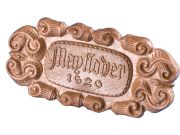 Krick Mayflower - etykieta plastikowa / KR-64385