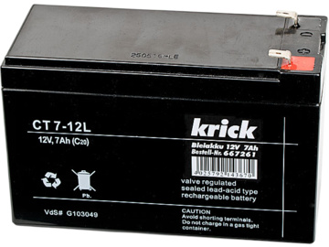Krick Akumulator ołowiowy 12V 7Ah / KR-667261