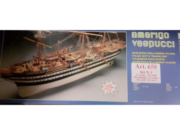 Mantua Model Amerigo Vespucci 1:84 zestaw nr1 kit / KR-800650