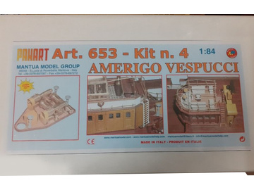 Mantua Model Amerigo Vespucci 1:84 zestaw nr4 kit / KR-800653