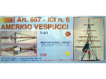 Mantua Model Amerigo Vespucci 1:84 zestaw nr8 kit / KR-800657
