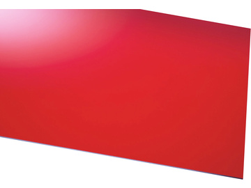 Krick Płyta ABS czerwona 1.0x600x200mm / KR-80455