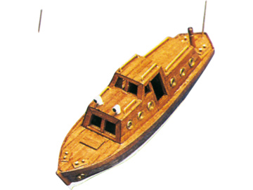 Krick Szalupa motorowa kit 102x30x35mm / KR-836469