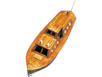 Krick Silnikowa łódź kajutowa kit 125x35x43mm / KR-836475