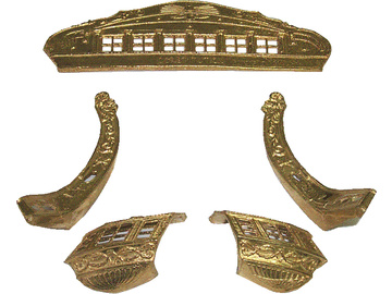 Mantua Model Element mosiężne: USS Constitution / KR-836810