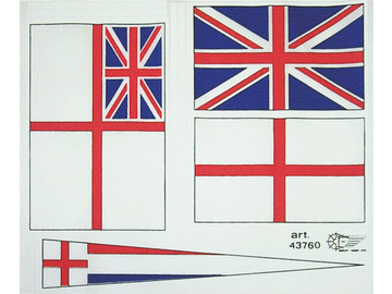 Mantua Model Zestaw flag: HMS Victory 1:200 / KR-837434