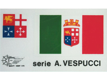 Mantua Model Zestaw flag: Am. Vespucci 1:100 / KR-837436