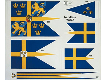 Mantua Model Zestaw flag: Wasa Sergal / KR-837438