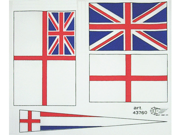 Mantua Model Zestaw flag: HMS Victory 1:78 / KR-843760