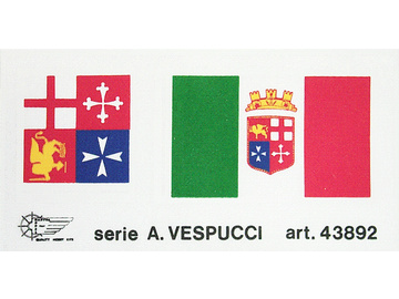 Mantua Model Zestaw flag: Am. Vespucci 1:84 / KR-843892
