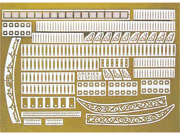 Mantua Model Elementy grawerowane: Am. Vespucci 1:100 / KR-844093
