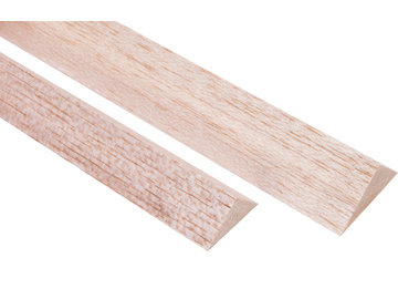 Krick Listwa trójkątna balsa 10x10mm 1m / KR-886201