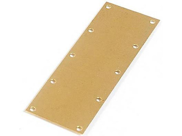 OCCRE Płytka mosiężna 47x16x0,3 mm (10) / KR-oc17046