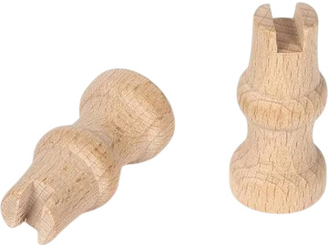 OCCRE Podpora modelu drewniana, okrągła śred. 22x45 mm (2) / KR-oc19130