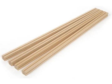 OCCRE Drewniany profil do produkcji gablot 15x15x1000 / KR-oc19135