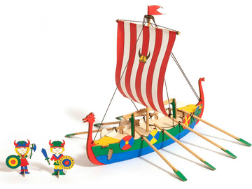 OCCRE Zestaw konstrukcyjny statku wikingów dla dzieci / KR-oc20001