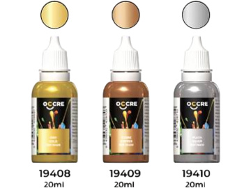OCCRE Zestaw farb metalicznych / KR-oc90550