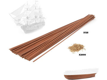 OCCRE HMS Victory 1:87 – deskowanie kadłuba / KR-ocPR001-PF